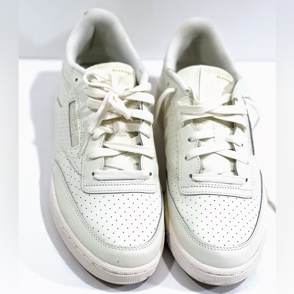 Reebok Ladies New Leather Trainers Shoes Casual Womens Lace Up Size 10